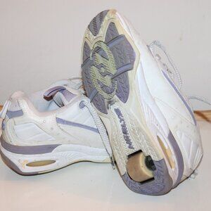 Heelys purple and white size womans 8